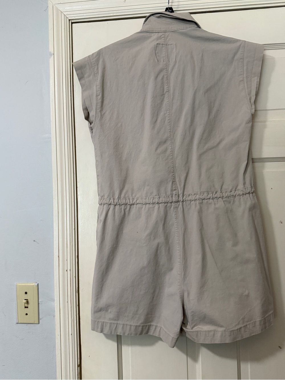 Celebrity Pink Lightweight Tan Romper - Picture 3 of 3
